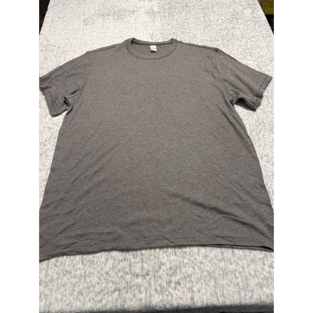 ALTERNATIVE Mens Gray Crew Neck T Shirt Size L Soft Casual‎ Everyday Basic NWOT